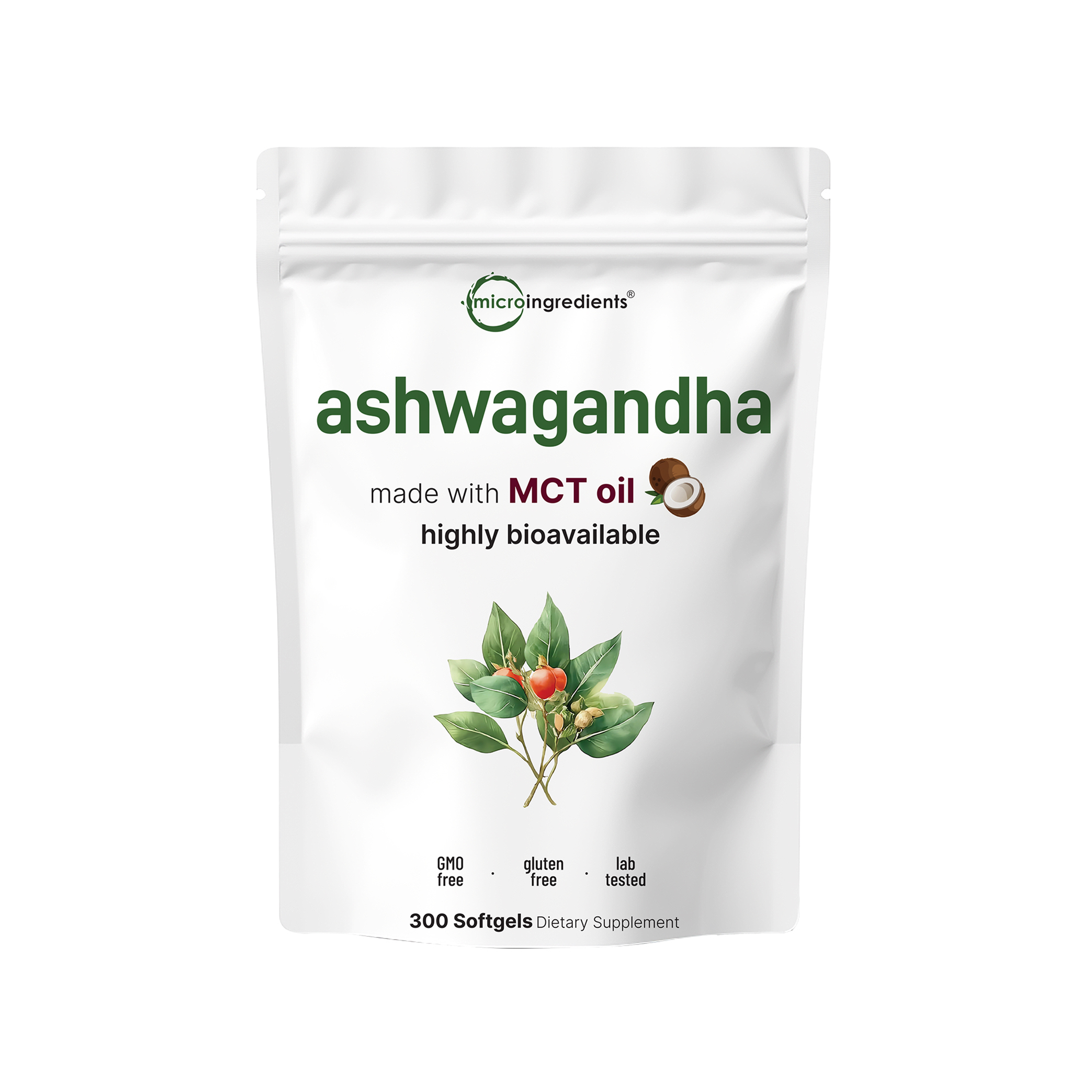 Micro Ingredients Ashwagandha Supplements 6,000mg Per Serving