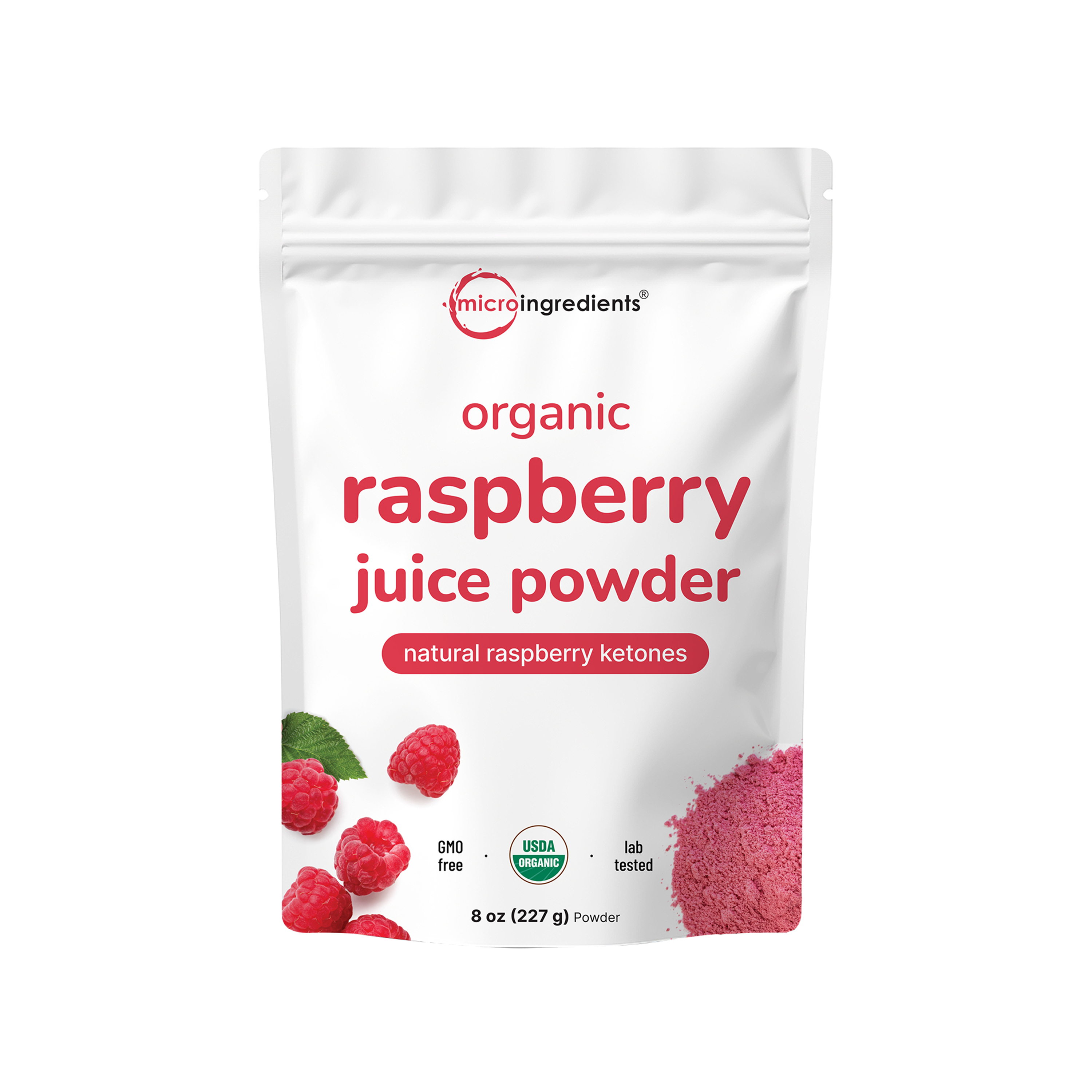 Micro Ingredients Organic Raspberry Juice Powder