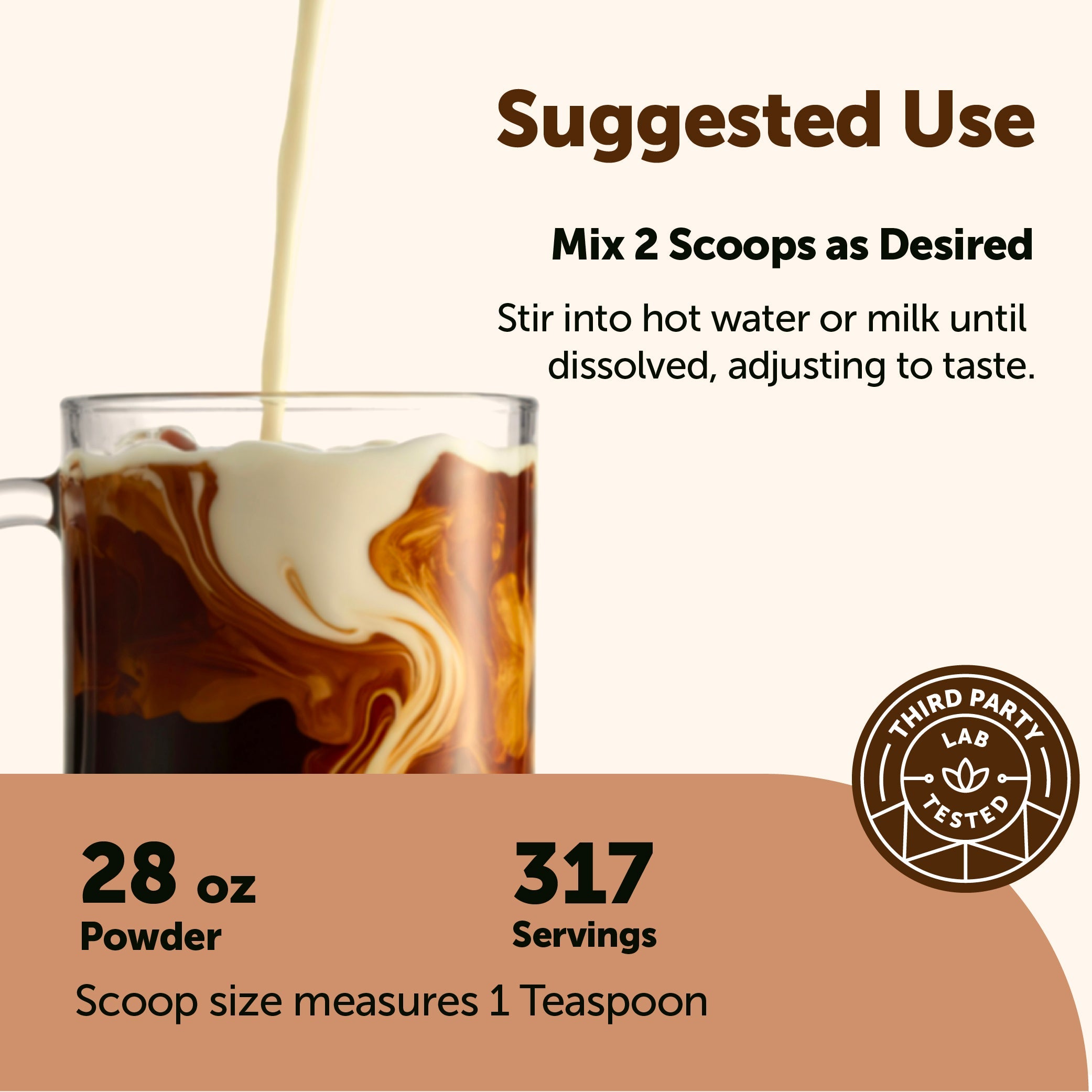 Micro Ingredients Organic Instant 10 in 1 Mushroom Coffee Powder