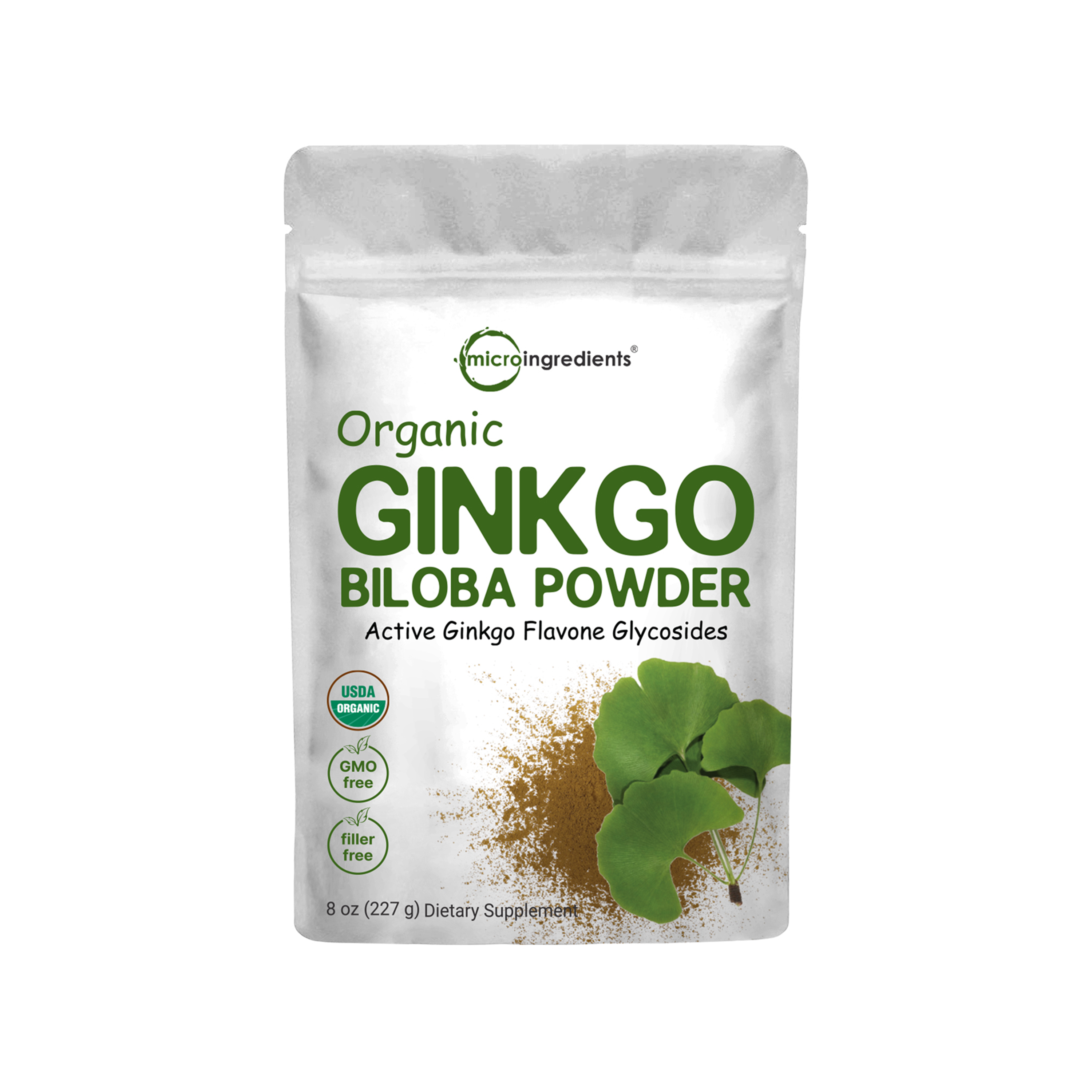 Micro Ingredients Organic Ginkgo Biloba Powder