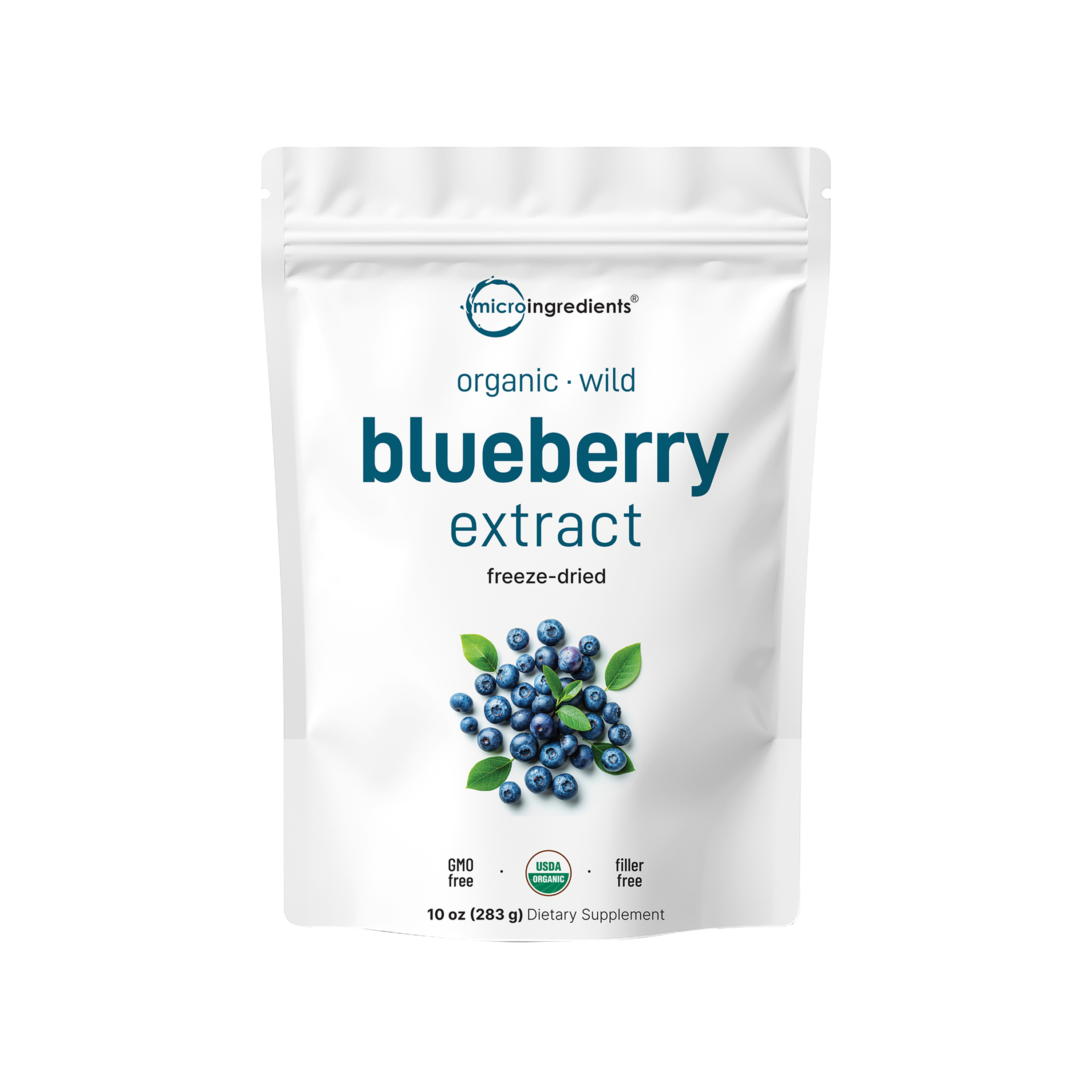 Micro Ingredients Organic Blueberry Extract Powder, 10oz