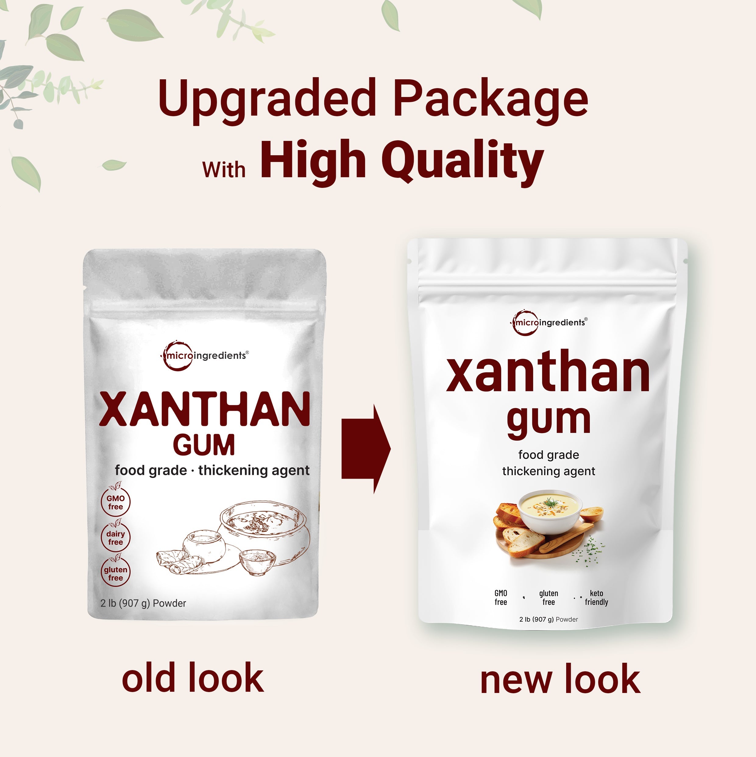 Micro Ingredients Xanthan Gum Powder, 2lb